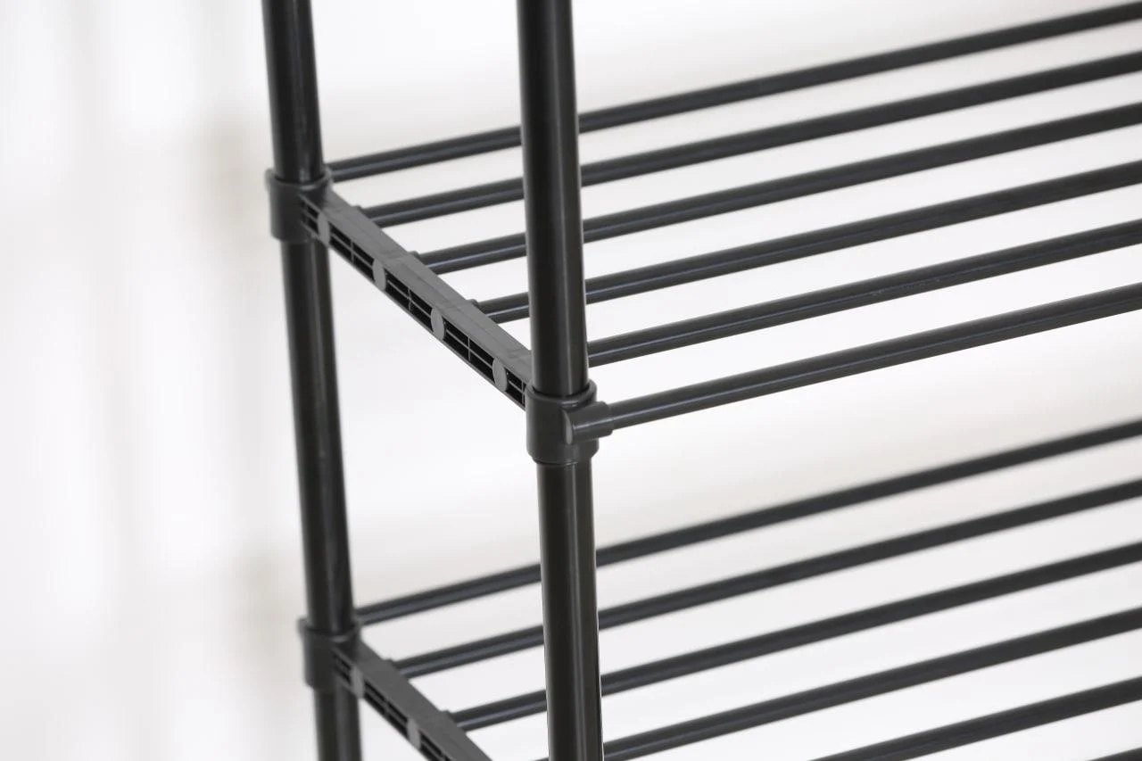 Стійка-вішалка для одягу з полицями 150х70х30 см - фото 4
