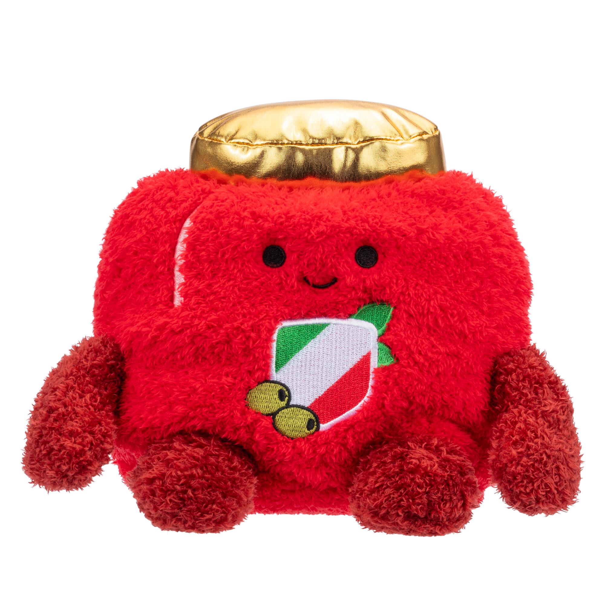 Мягкая игрушка BumBumz TakeoutBumz Банка з Красным Соусом Серафина 19 см Красный (RBBZ00493)