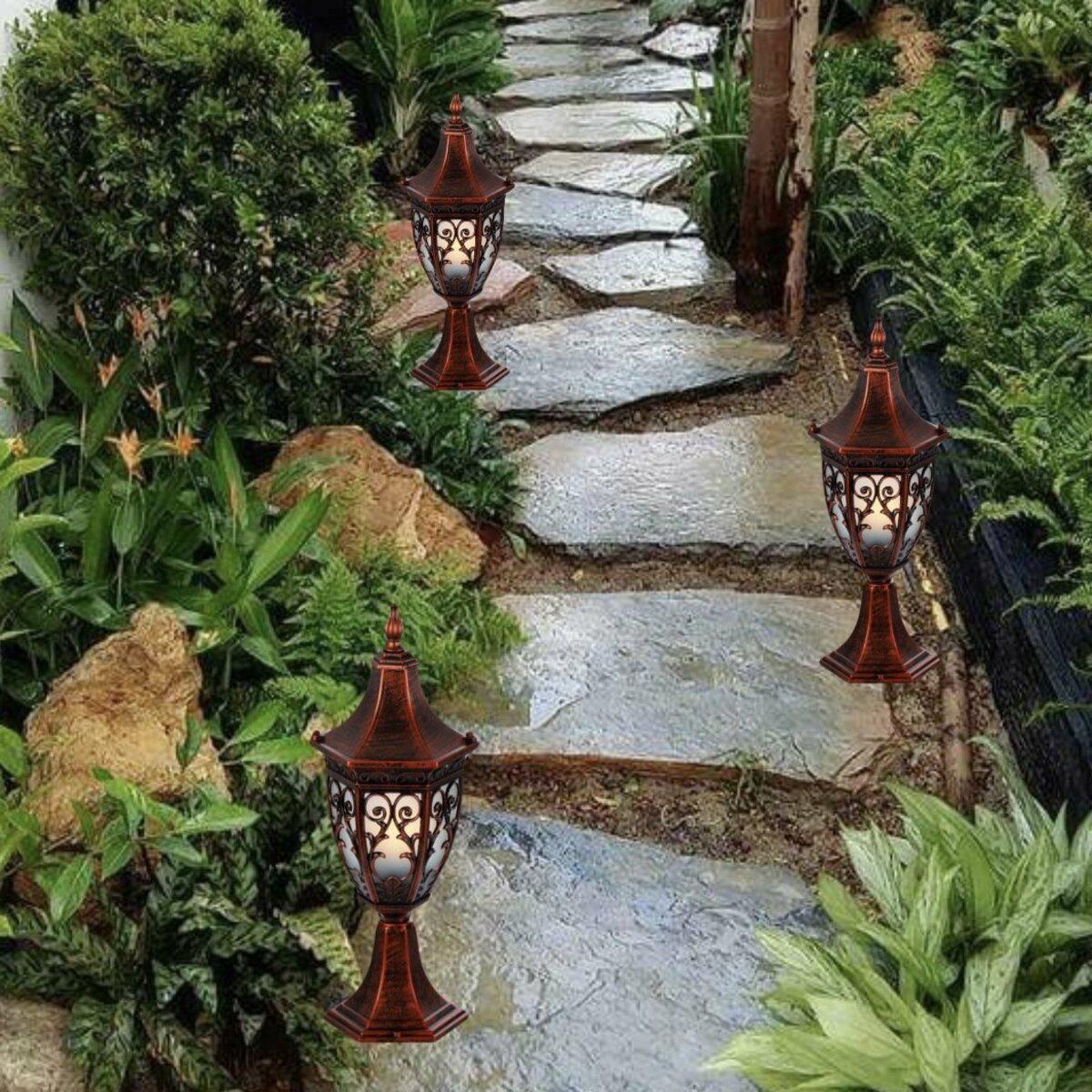 Уличный фонарь садово-парковий Sirius YD-WA10307 S1 S (16665) - фото 4 Уличный фонарь садово-парковий Sirius YD-WA10307 S1 S (16665) - фото 4