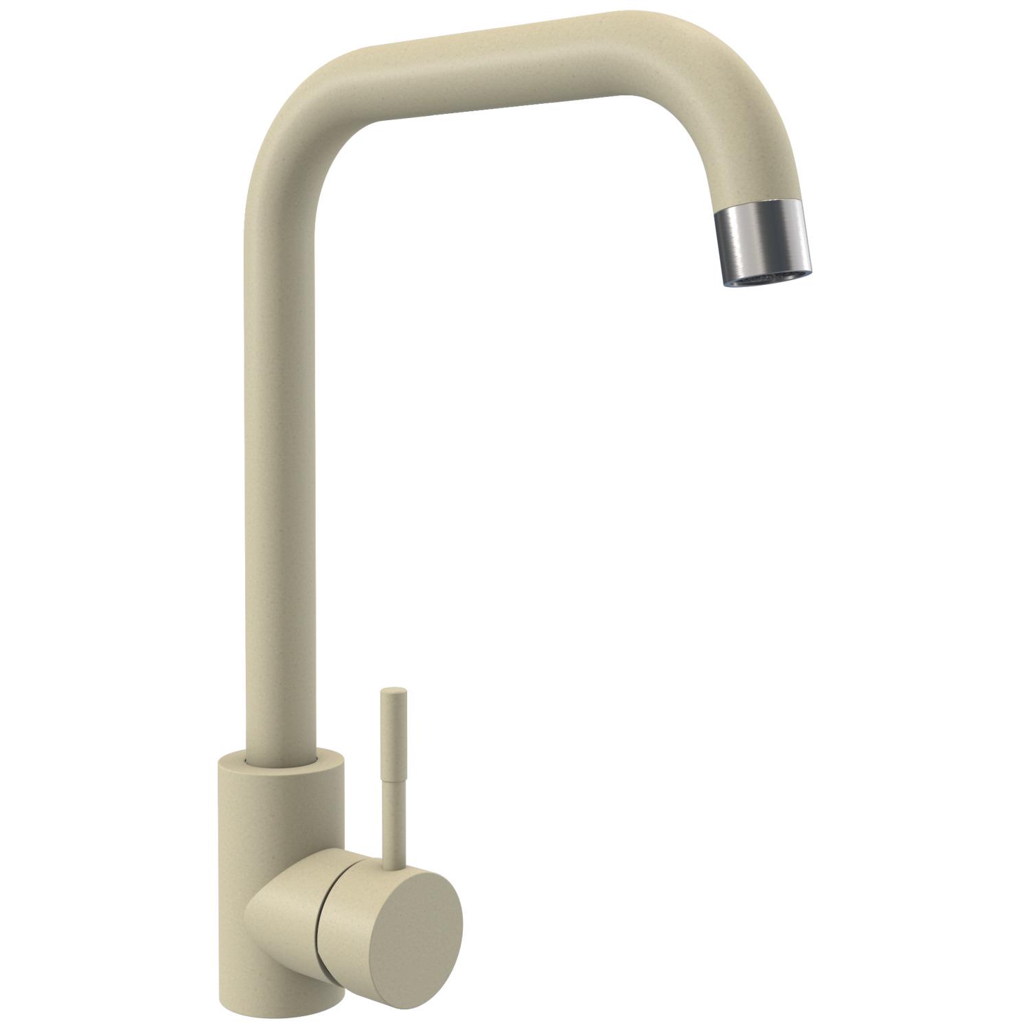 Смеситель для кухни Platinum NА3008B PLS-A34637 однорычажный Бежевый (158561) Смеситель для кухни Platinum NА3008B PLS-A34637 однорычажный Бежевый (158561)