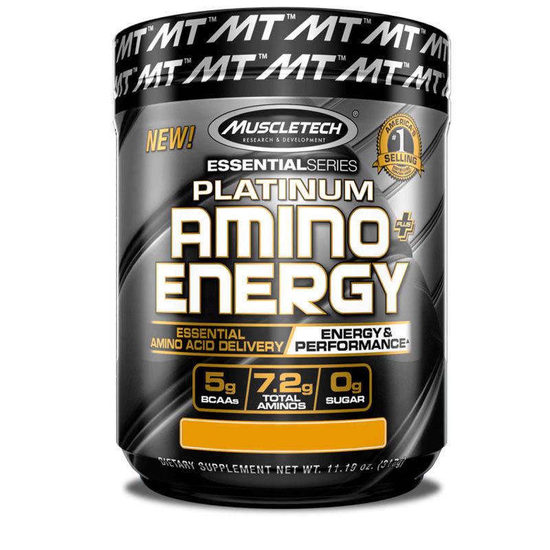Аминокислота Muscletech Platinum 100% Amino Energy 295 г Тропический манго (3530V6663)