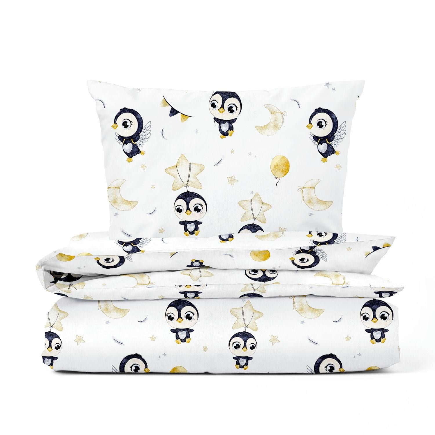 Комплект белья Cosas Penguins пододеяльник и наволочка 110х140 см 60х40 см (4822052102343)