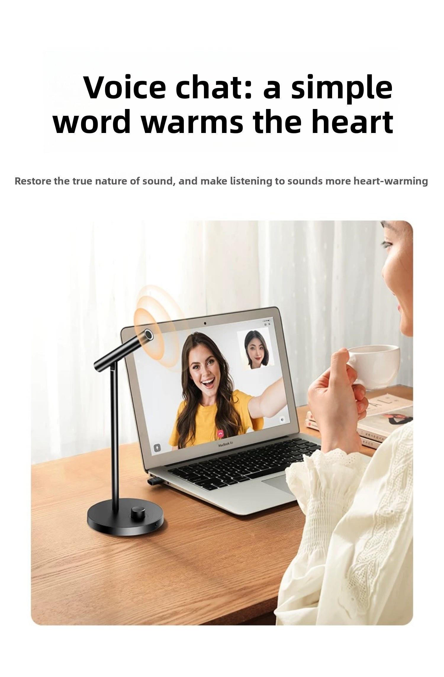 Мікрофон настільний Ugreen 2.4G 360° 8 годин (35344) - фото 4