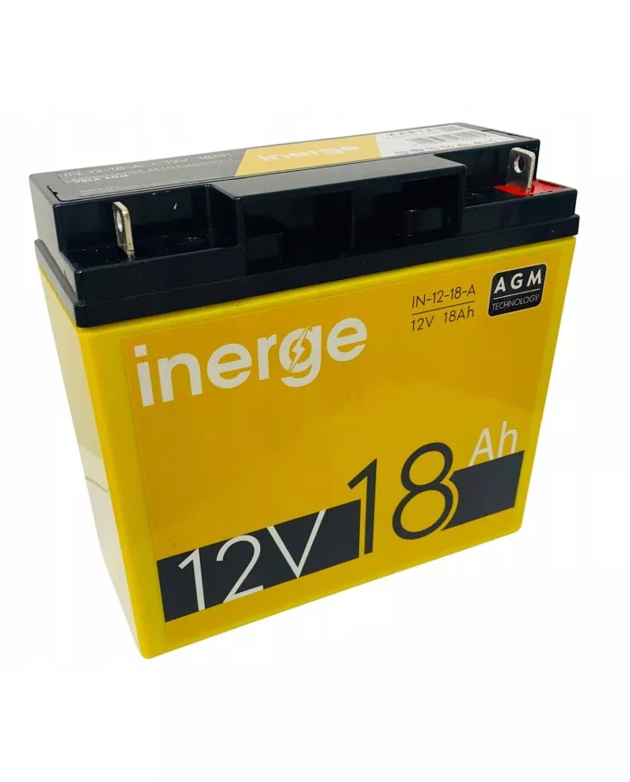 Аккумулятор тяговый Inerge AGM 12V 18Ah глубокой разрядки (00012)