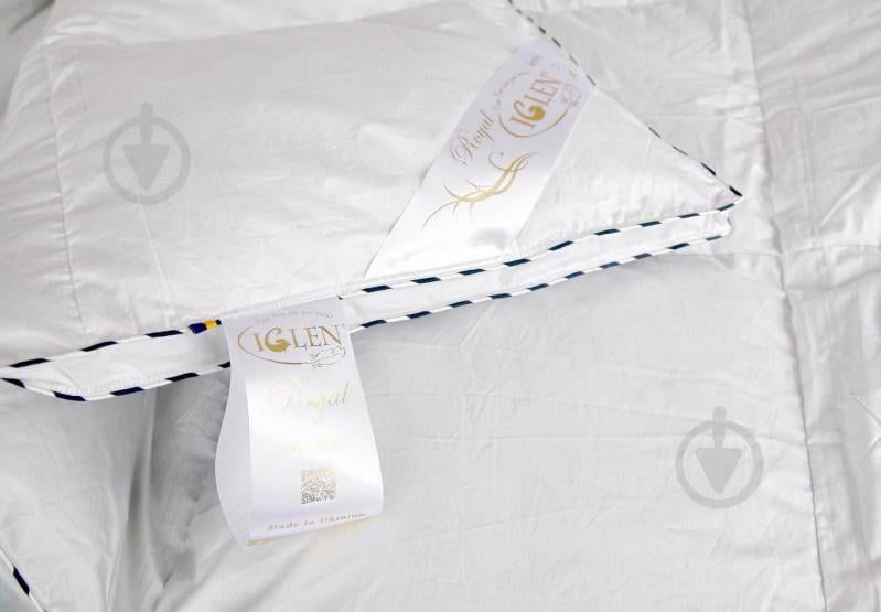 Ковдра IGLEN Climate-comfort Royal Series сірий пух Зимовий 110х140 см Білий (11014010GRS) - фото 2 Ковдра IGLEN Climate-comfort Royal Series сірий пух Зимовий 110х140 см Білий (11014010GRS) - фото 2