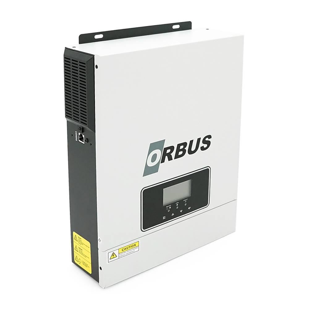 Інвертор гібридний ORBUS ORB-1,6KW 2000 VA/1600W 12V струм заряду 20-60А MPPT 30~400 В WIFI 4,6 кг 357х273х95 мм (39122)