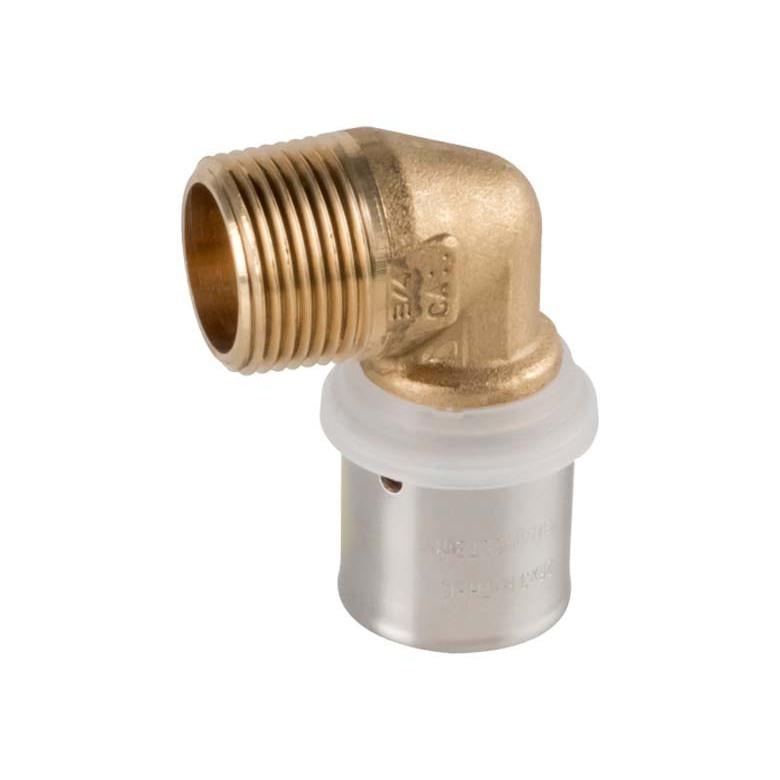 Пресс-угол Valsir Pexal Brass 26 3,0x3/4" С (VS0170535)