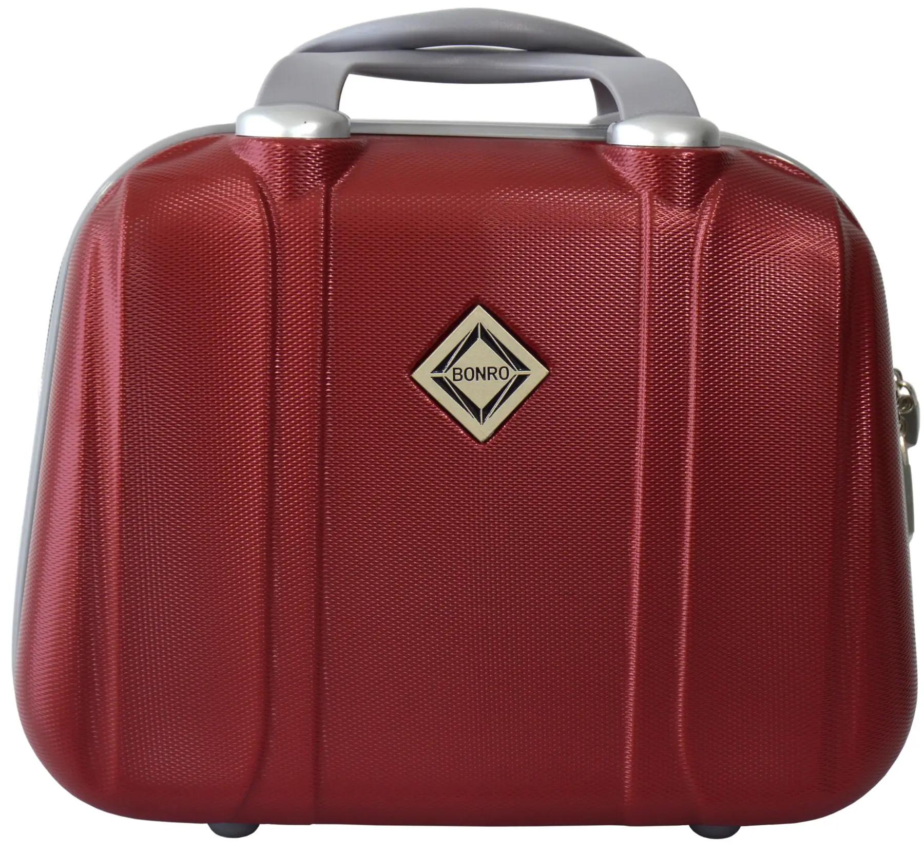 Кейс дорожній Bonro Smile середній Бордовий (10091410mili) - фото 1 Кейс дорожній Bonro Smile середній Бордовий (10091410mili) - фото 1