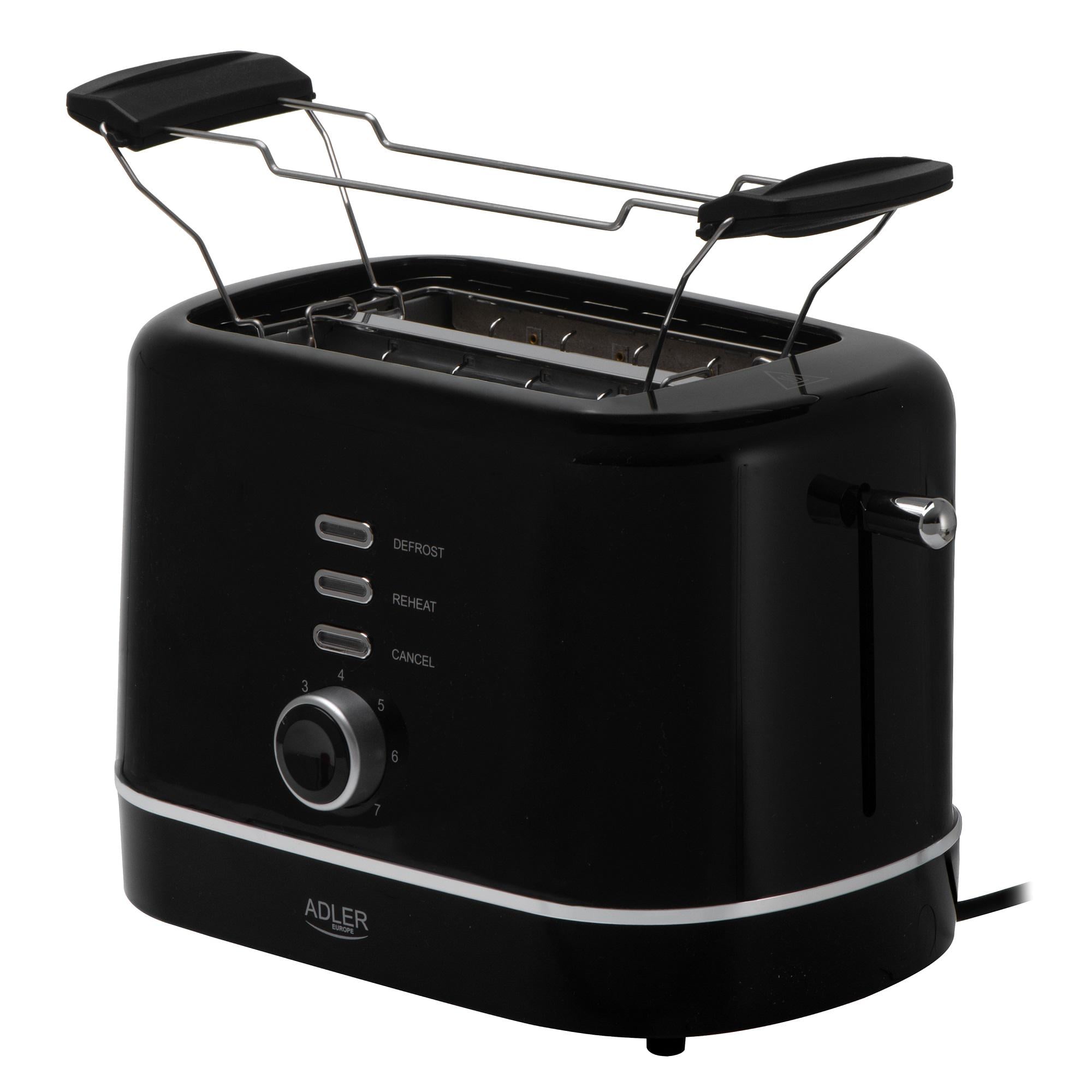Тостер Adler AD 3224 850 Вт Black
