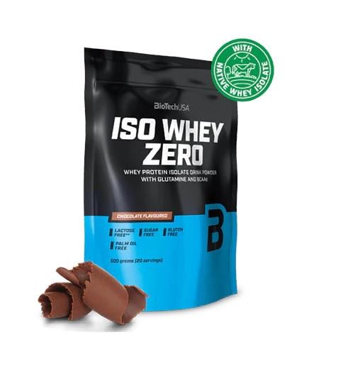 Протеин BioTechUSA Iso Whey Zero 500 g 20 servings Chocolate