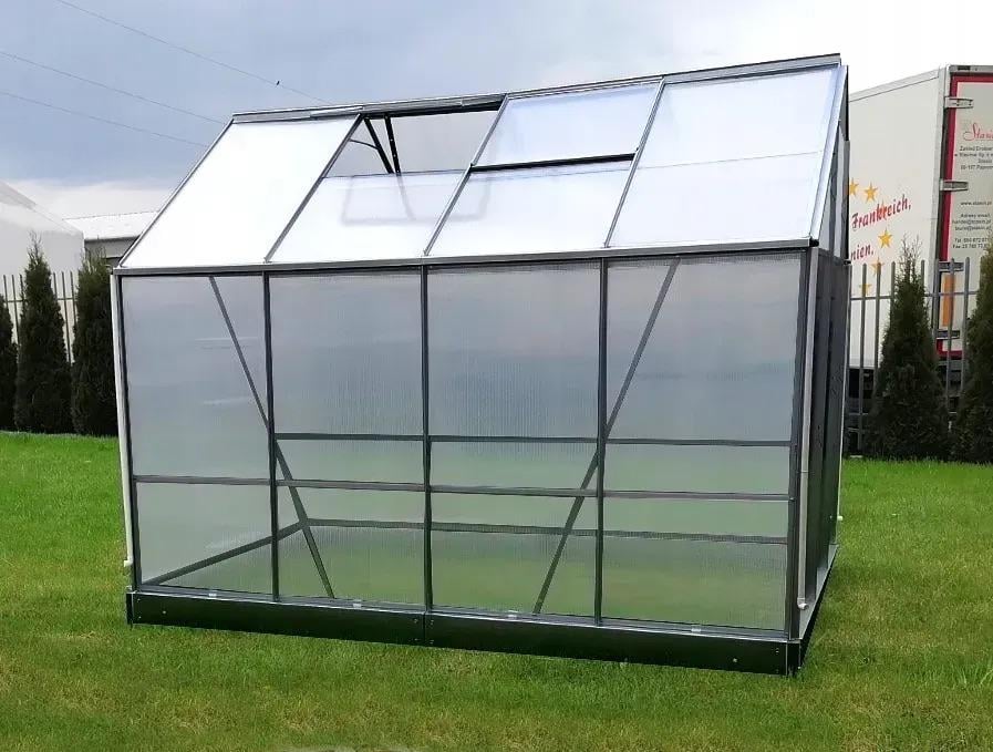 Теплиця двосхила садова з полікарбонату Bass Polska 2,5х1,9х1,95 м (85946-В) - фото 7