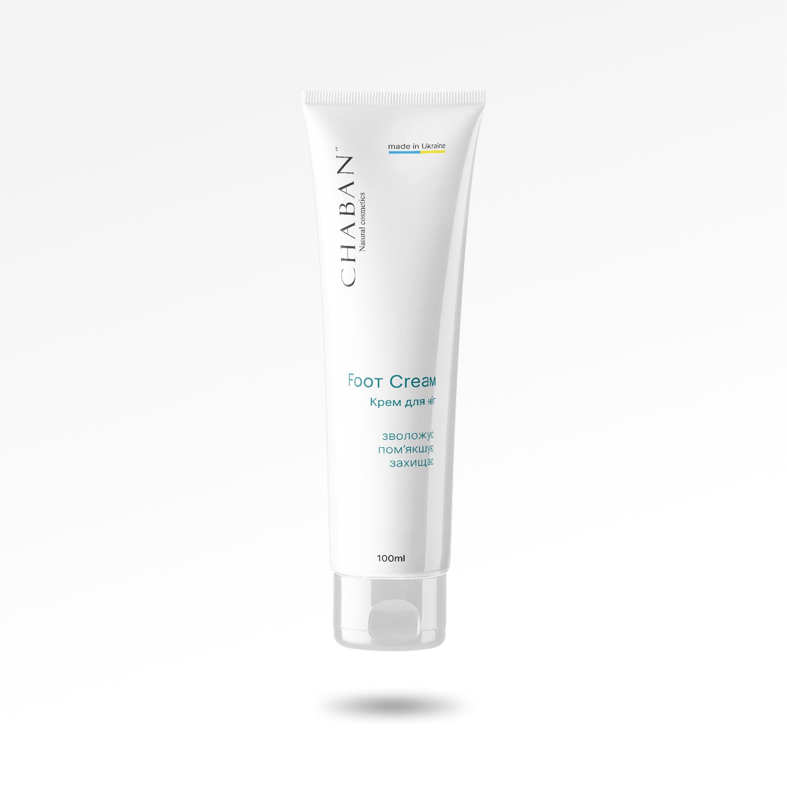 Крем для ніг Chaban зволожуючий натуральний 100 мл (00354)