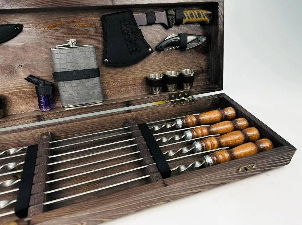 Набор шампуров в кейсе Охотник (21-10-KS-7610) - фото 4