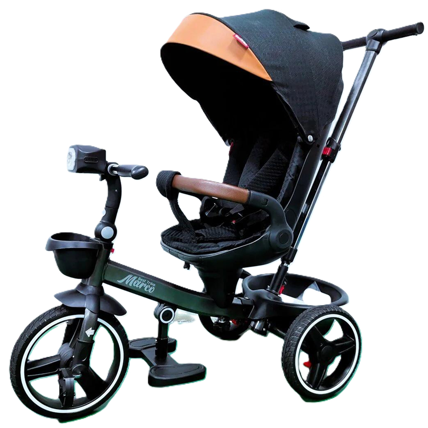 Детский велосипед Best Trike 315-40 Marco поворотное сиденье/складной руль/корзина/телескопическая ручка/фара музыкальная (25334039)