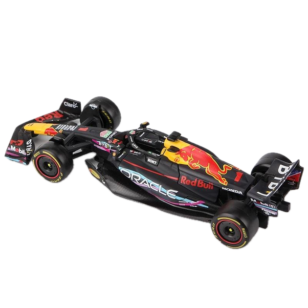 Коллекционная модель Bburago F1 Красный Bull Racing RB19 1 Miami из металла масштаб 1:43