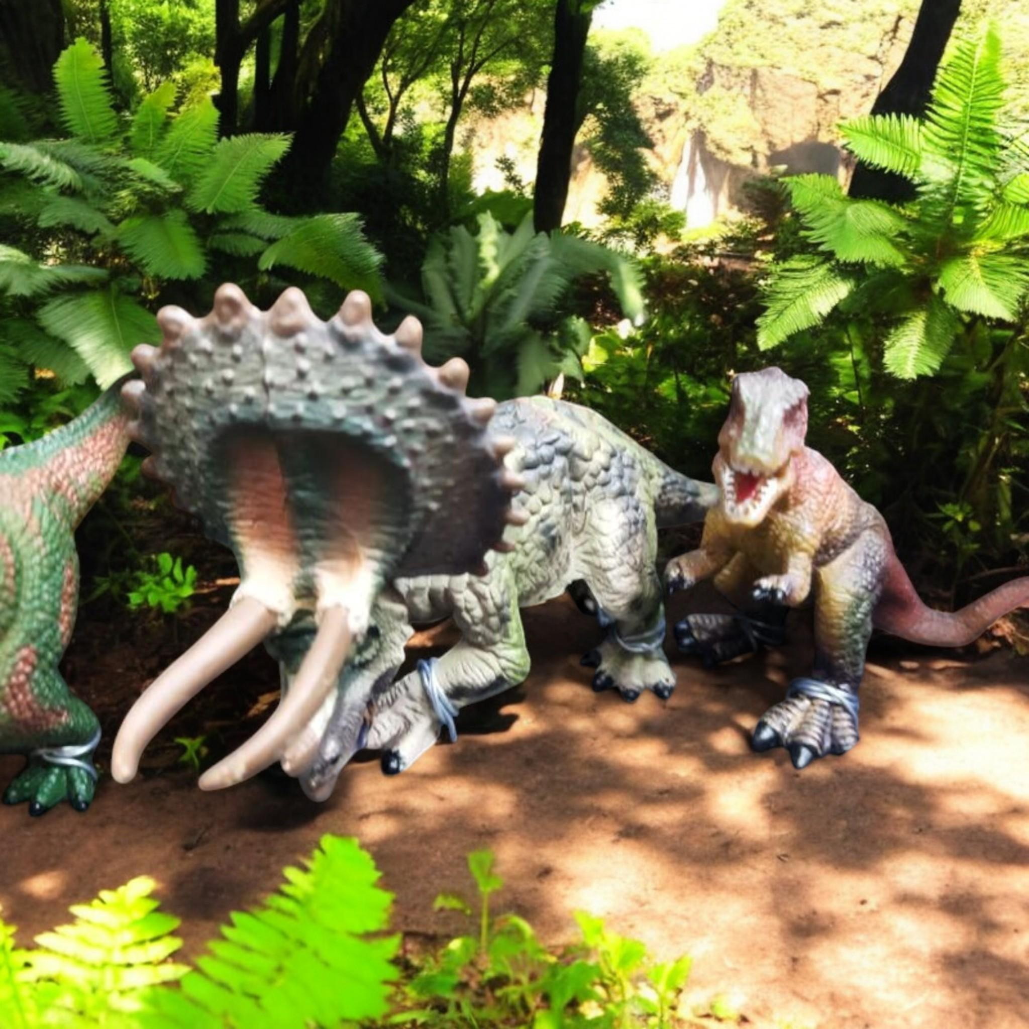 Игровой набор Zhongjlieming Toys Динозавры мелового периода с дикорациями 6 элементов (F_Q9899 Q 3/1) - фото 4 Игровой набор Zhongjlieming Toys Динозавры мелового периода с дикорациями 6 элементов (F_Q9899 Q 3/1) - фото 4