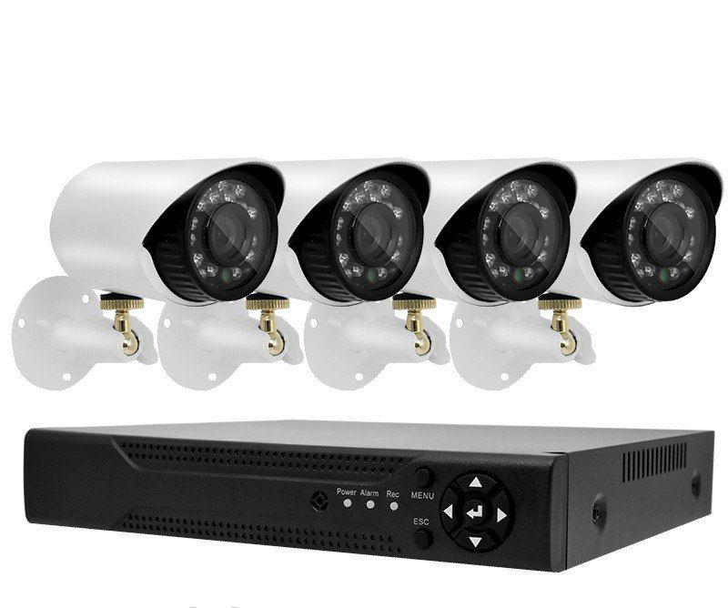 Набір відеоспостереження 7004 DVR KIT 7004 AHD на 4 камери (KIT-7004)