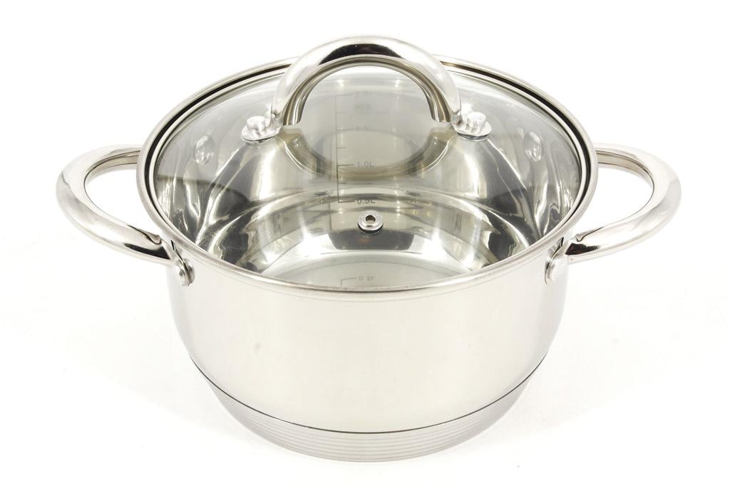 Каструля 2157 нержавіюча сталь 2,6 л (AM0003399) - фото 1