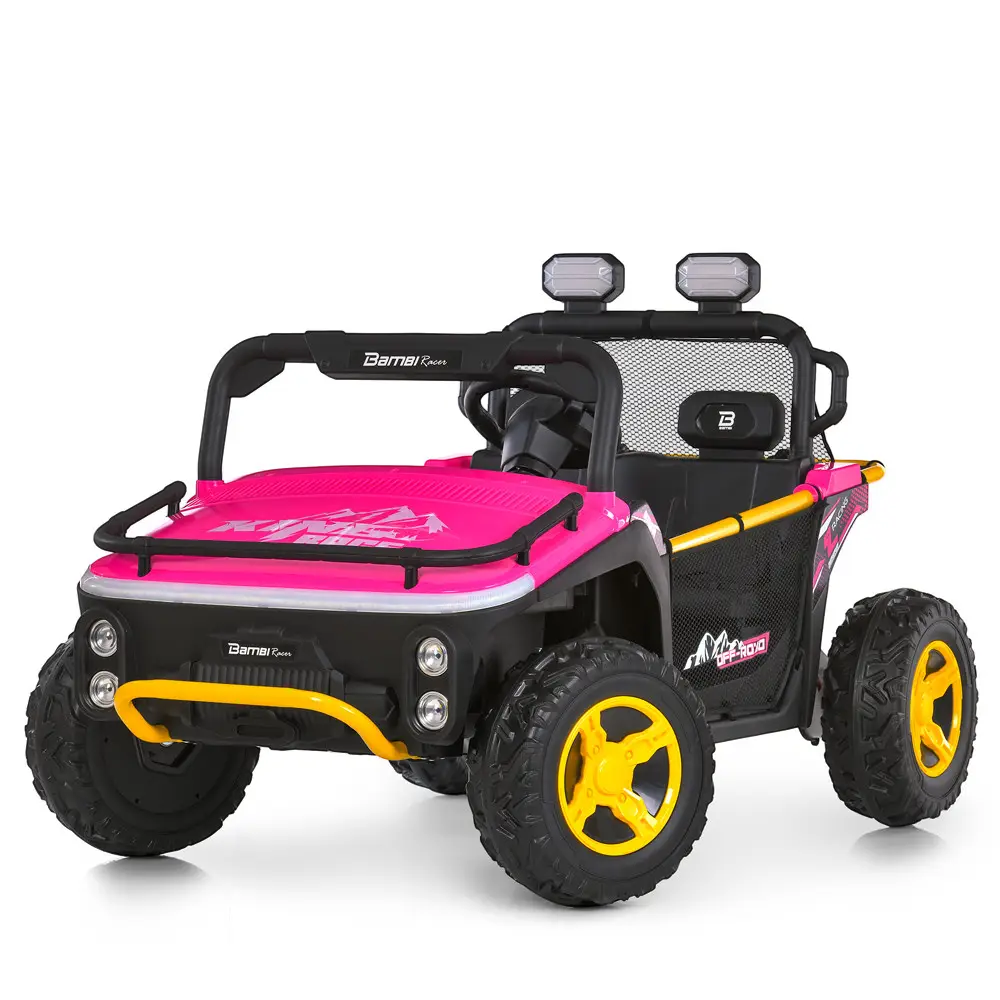 Электромобиль-багги детский двухместный Bambi Racer M 6282EBLR-8 24 V с пультом управления Розовый Электромобиль-багги детский двухместный Bambi Racer M 6282EBLR-8 24 V с пультом управления Розовый