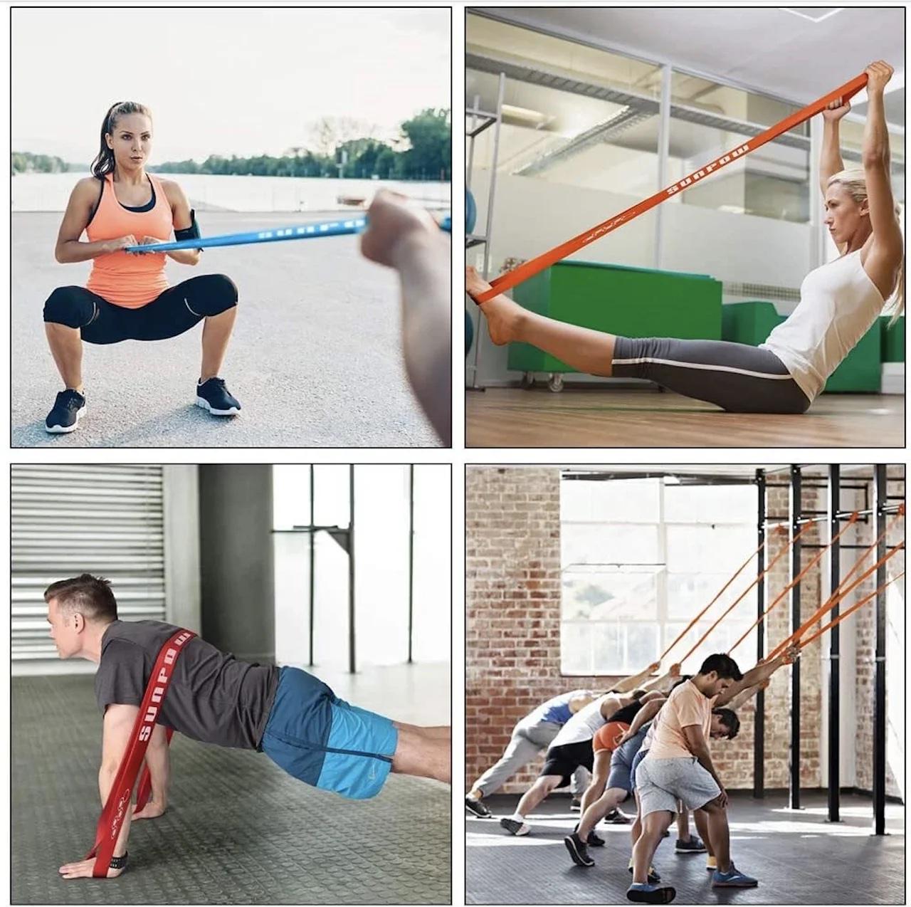 Резинка для фитнеса Power Band 7-16 кг Red (CN-RB030) - фото 3 Резинка для фитнеса Power Band 7-16 кг Red (CN-RB030) - фото 3