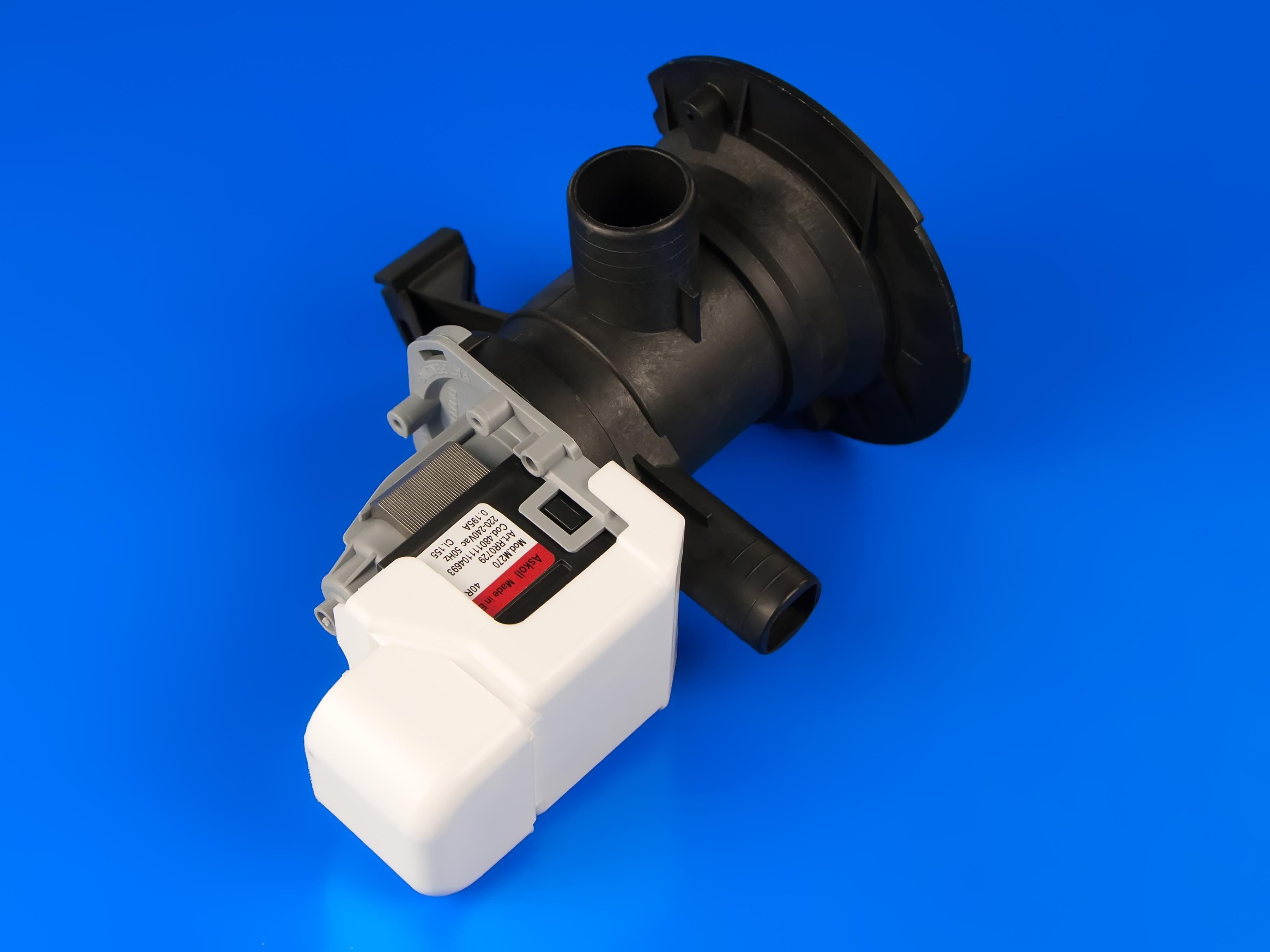 Насос для пральної машини Whirlpool 480111104693 з мікро фішкою - фото 3 Насос для пральної машини Whirlpool 480111104693 з мікро фішкою - фото 3