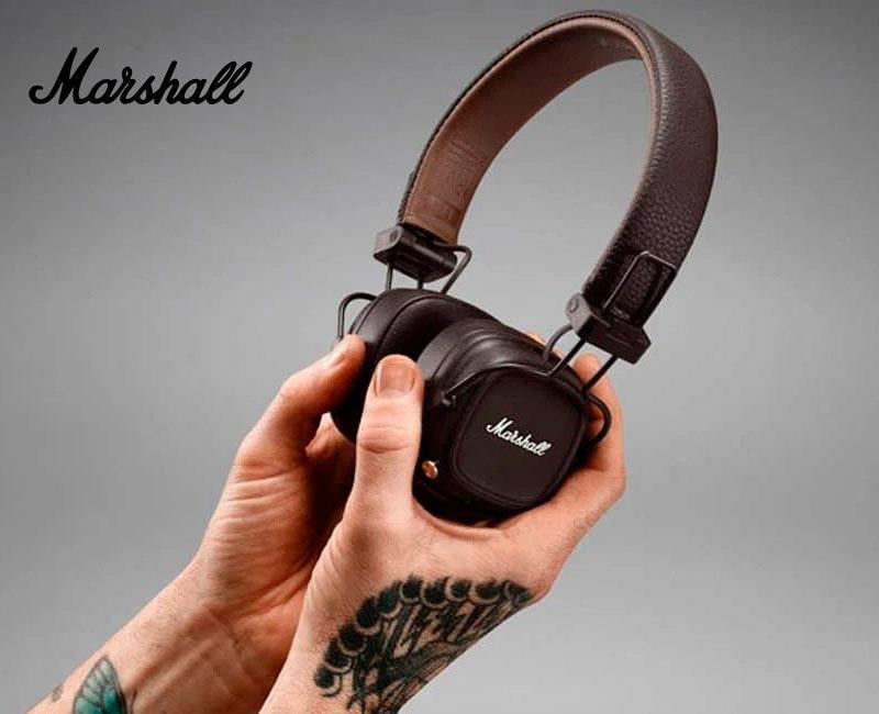 Наушники Marshall Major 4 IV Brown с беспроводной зарядкой (2214584371) - фото 6 Наушники Marshall Major 4 IV Brown с беспроводной зарядкой (2214584371) - фото 6