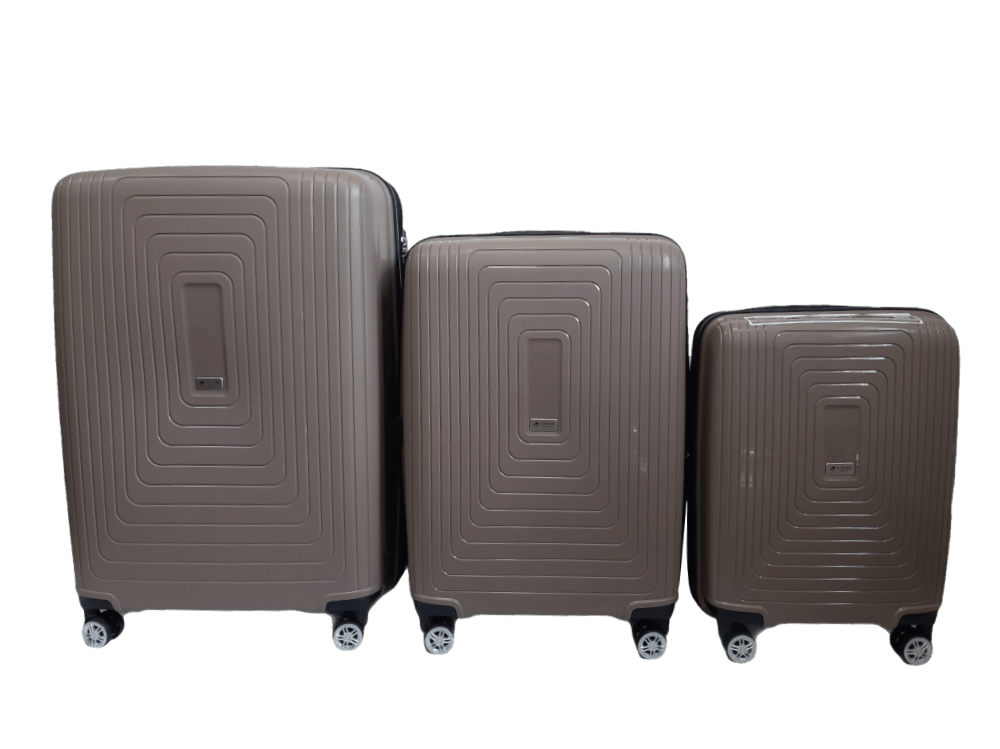 Комплект чемоданов Airtex 241 Коричневый (31706858)