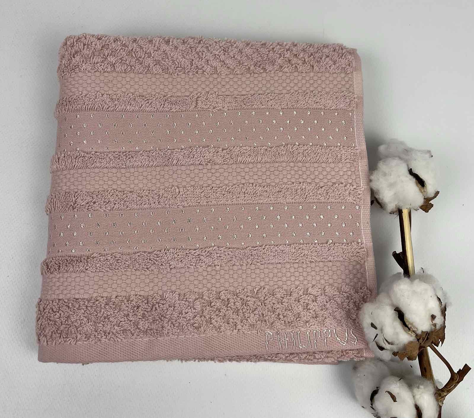 Полотенце Philippus Air Cotton Paris Е882 50x90 см Розовый (CN31011)