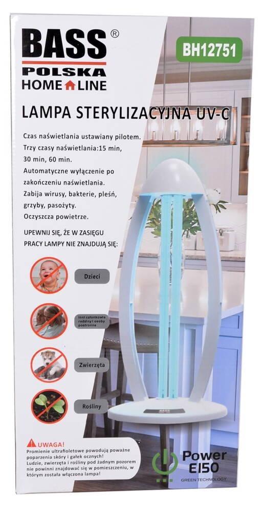 Лампа для дезінфекції Bass Polska UV-C дист ультрафіолетова - фото 5