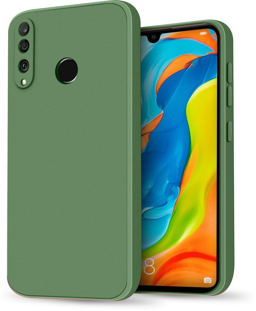 Силиконовый чехол HardCorner Huawei P30 Lite (с микрофиброй) Khaki (34789-17)