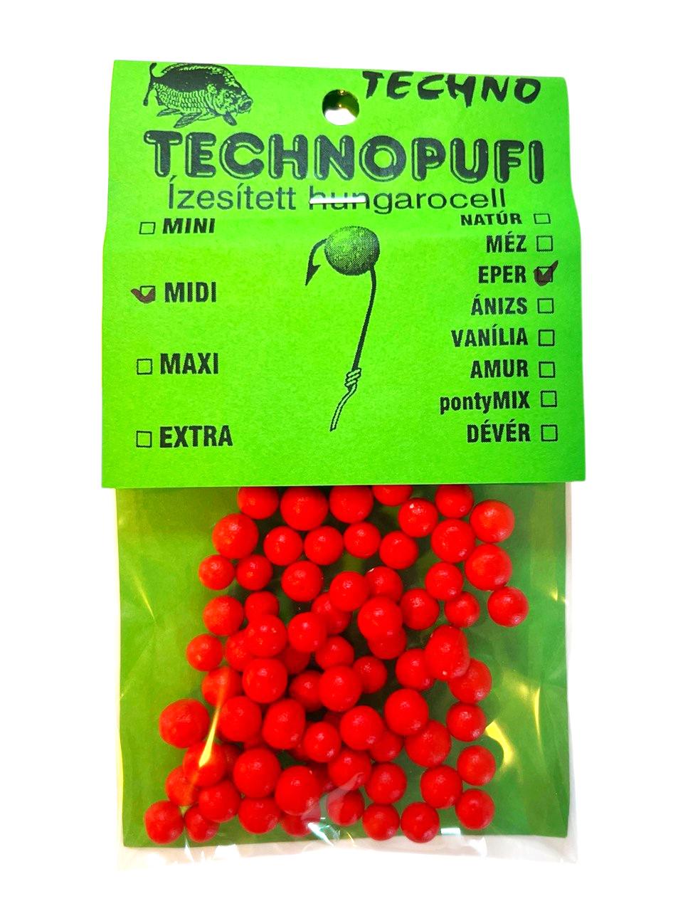 Насадка плавающая Technopufi Клубника midi 4-6 мм (33214593)