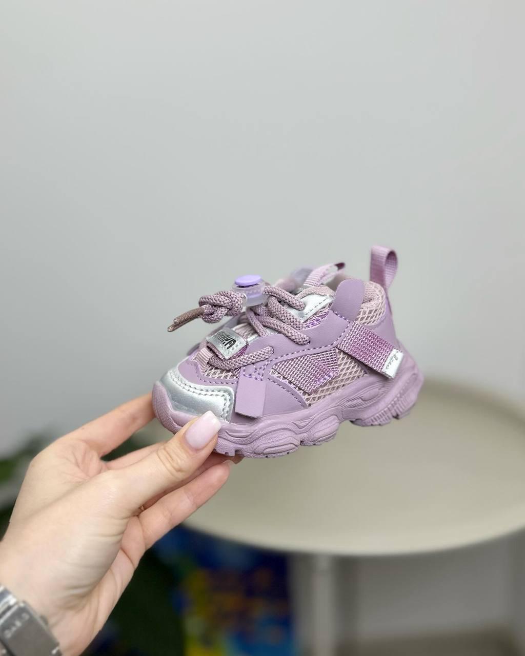 Кроссовки детские р. 18 Розовый (1291) - фото 6
