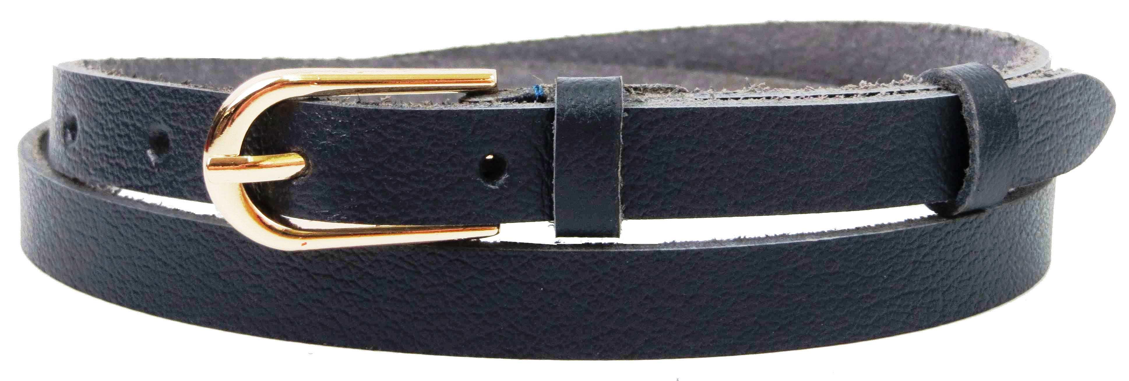 Ремень женский Skipper кожаный Синий (1368-15)