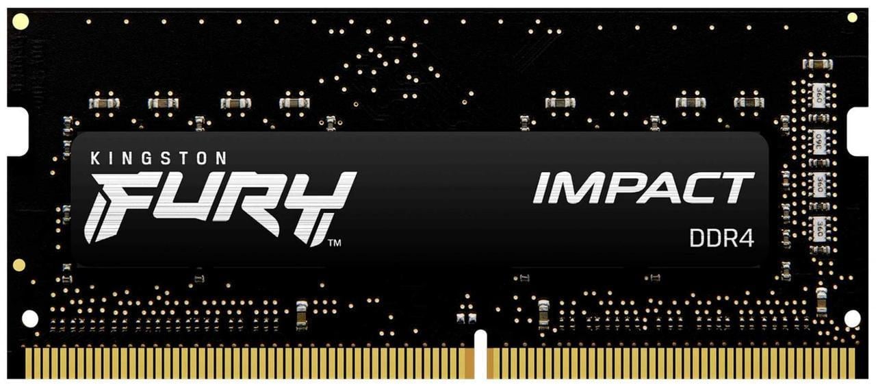 Оперативна пам'ять для ноутбуків Kingston FURY 16 GB SO-DIMM DDR4 3200 MHz Impact (KF432S20IB/16)