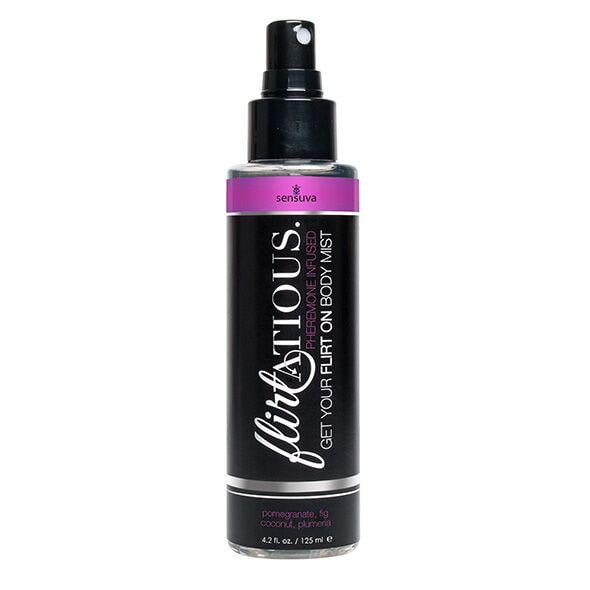 Спрей-міст для тіла з феромонами Sensuva Flirtatious Pomegranate Fig Coconut & Plumeria 125 мл
