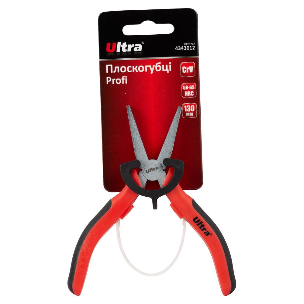Плоскогубці Ultra 4343012 VDE 1000В CrV Profi 130 мм Червоний (3-9-4343012) - фото 3 Плоскогубці Ultra 4343012 VDE 1000В CrV Profi 130 мм Червоний (3-9-4343012) - фото 3