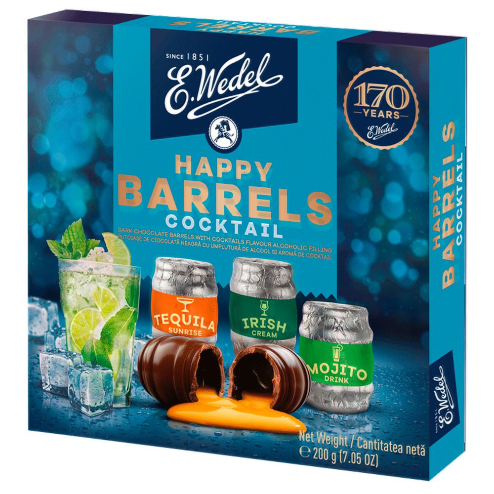 Цукерки E.Wedel Happy Barrels Cocktail Flavours 200 г (23296081)