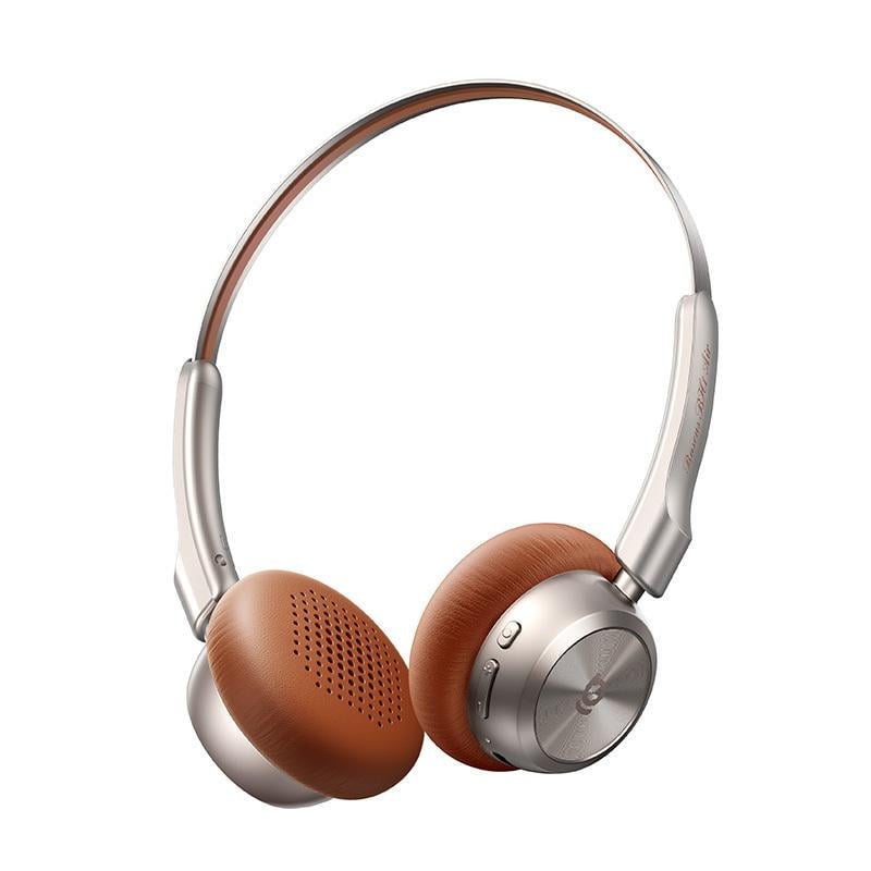 Наушники BASEUS Bowie BH1 Air Bluetooth 6.0 Dinamic Algorithm ультралегкие 90 г До 80 часов работы Brown