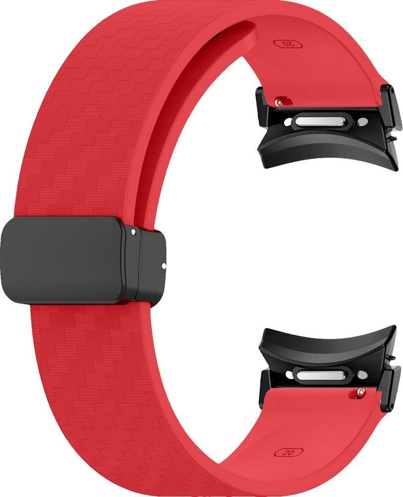 Ремешок Oncord для Galaxy Watch 7 Red (37503-2D)