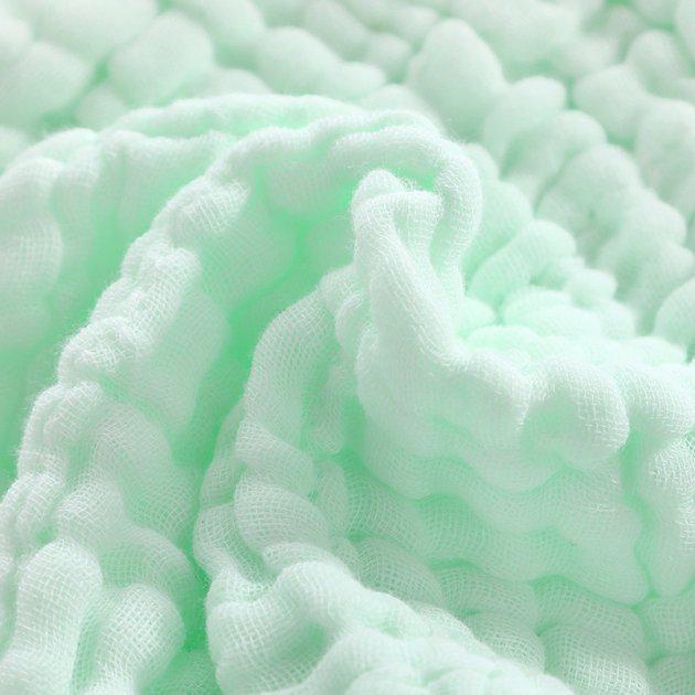 Плед дитячий Kiddie Widdie 90х100 см мусліновий М'ятний (010-003) - фото 3 Плед дитячий Kiddie Widdie 90х100 см мусліновий М'ятний (010-003) - фото 3