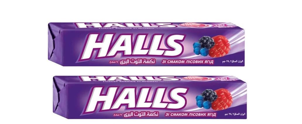 Леденцы Halls Лесная ягода блок 20 шт. (00000005839)