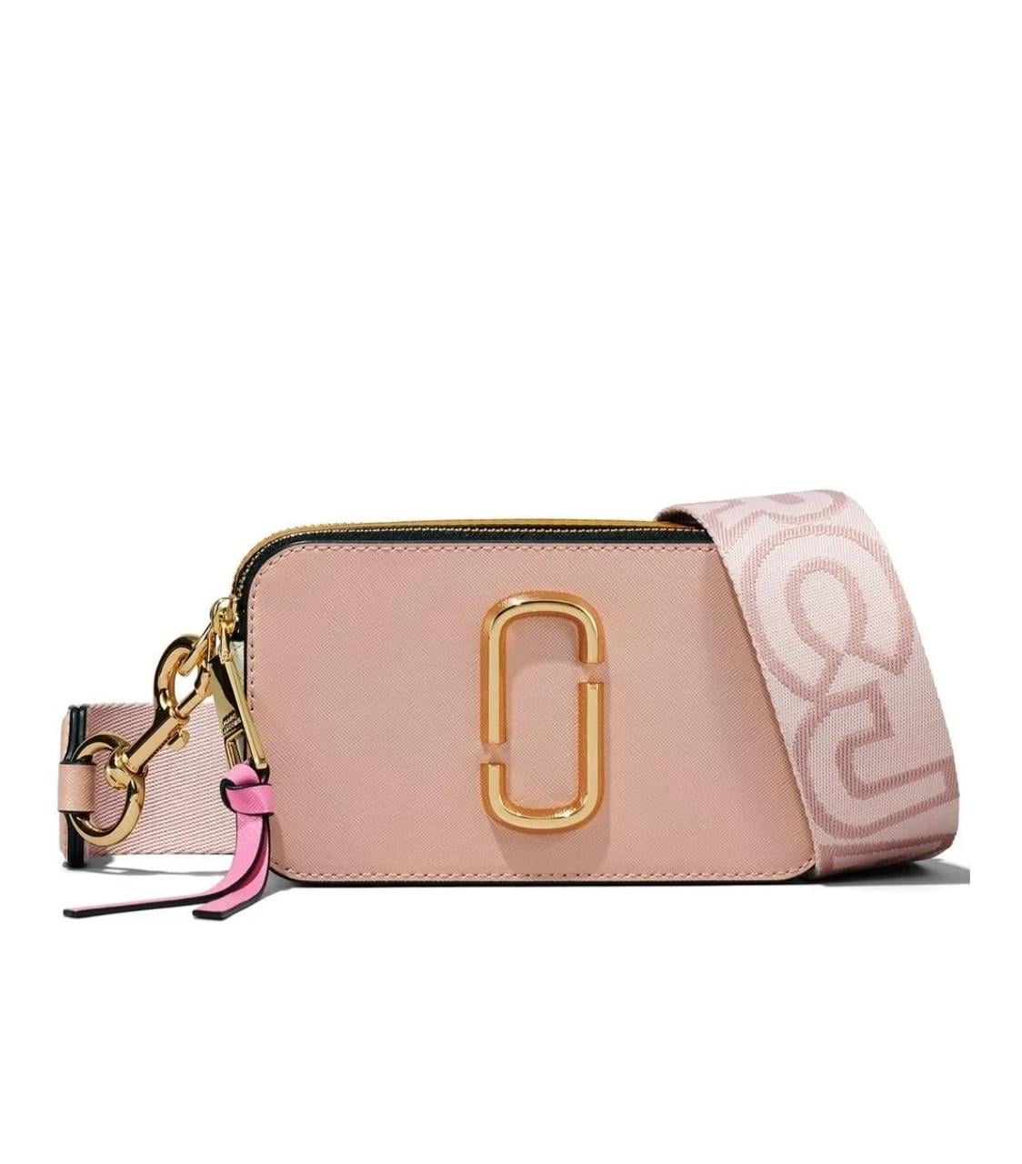 Сумка кожаная Marc Jacobs The Snapshot Small Camera Bag Pink 2S3HCR500H03-695 Розовый (2881900414)