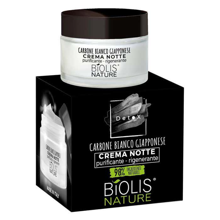 Крем для лица Biolis Nature Detox Carbone bianci Giapponese ночной 50 мл