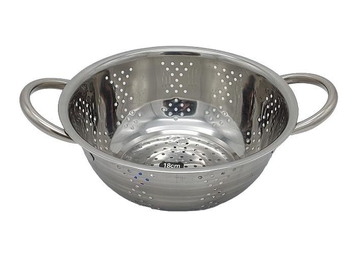 Сито с двумя ручками нержавеющая сталь D 18 см H 8 см (438594612) Сито с двумя ручками нержавеющая сталь D 18 см H 8 см (438594612)