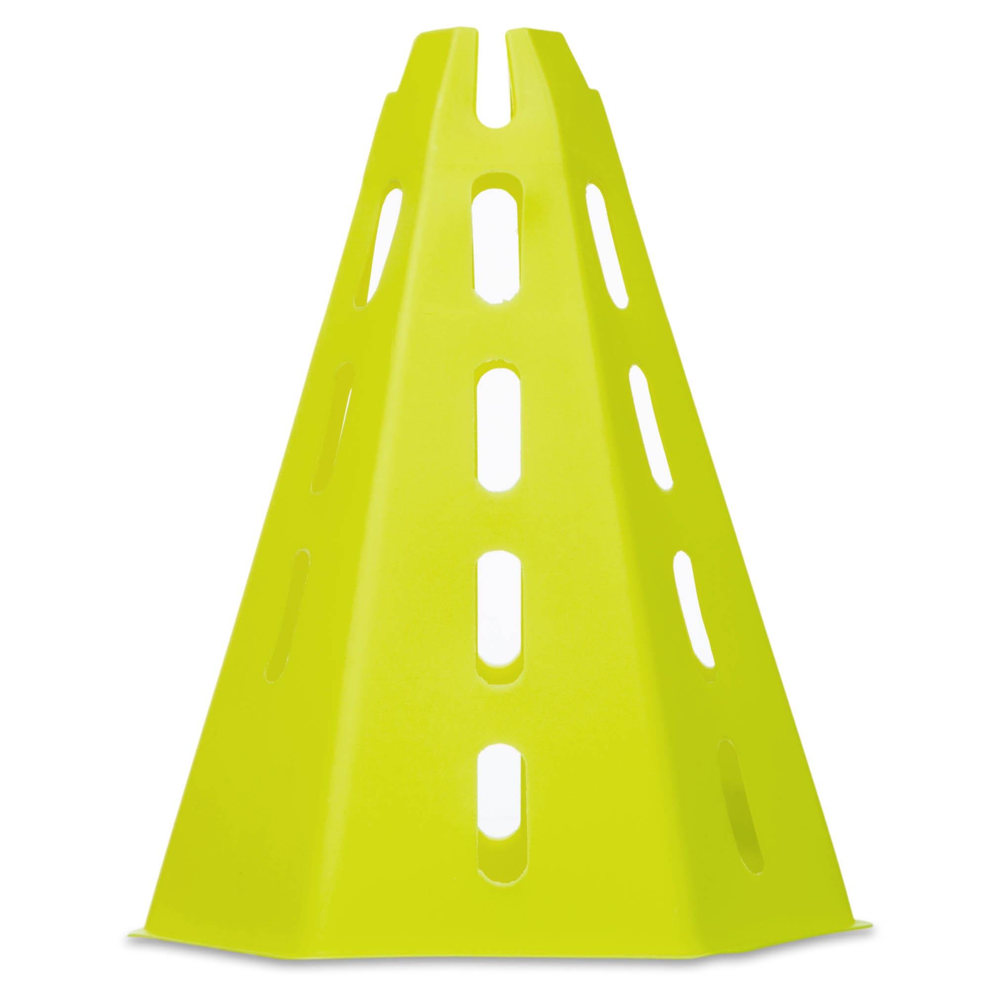 Конус-фишка для тренировок Zelart SP-Sport FB-1849 отверстия для планки/держатель 32 см Салатовый (DR007402)