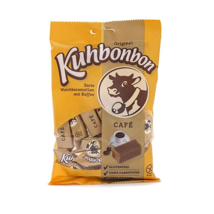 Цукерки без глютену Kuhbonbon "Корівка" зі смаком кави 165 г (4028452261394)