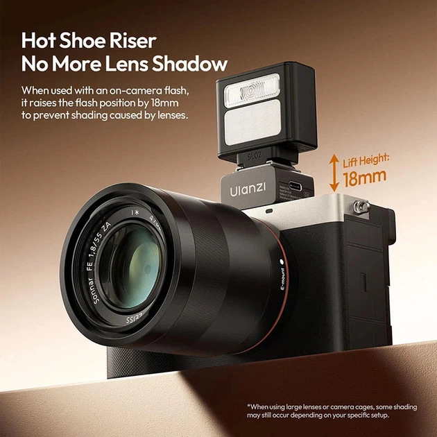 Адаптер для вспышки Ulanzi LA10 Mini Flash Trigger UV-C059 Black - фото 6 Адаптер для вспышки Ulanzi LA10 Mini Flash Trigger UV-C059 Black - фото 6