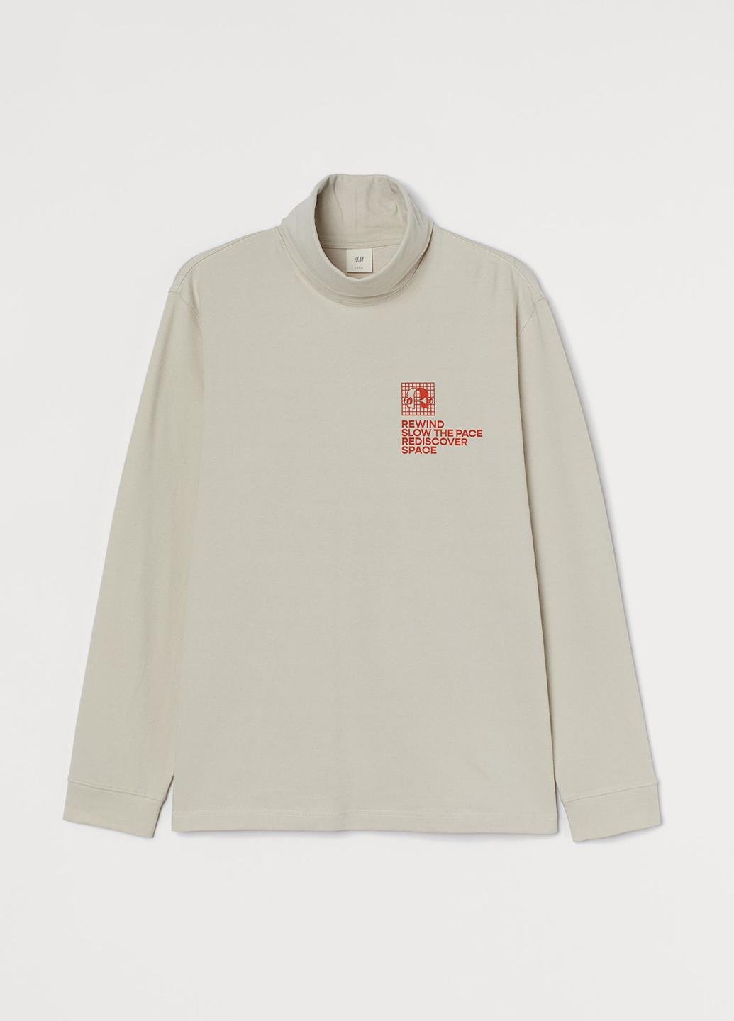 Водолазка H&M L Сірий   (922081b45)