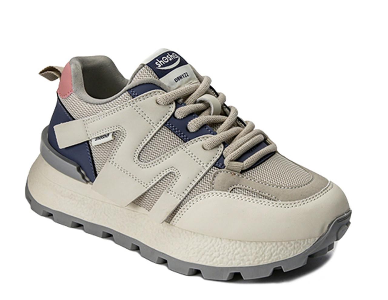 Кросівки для дівчаток Apawwa K2901R/37 р. 37 Бежевий