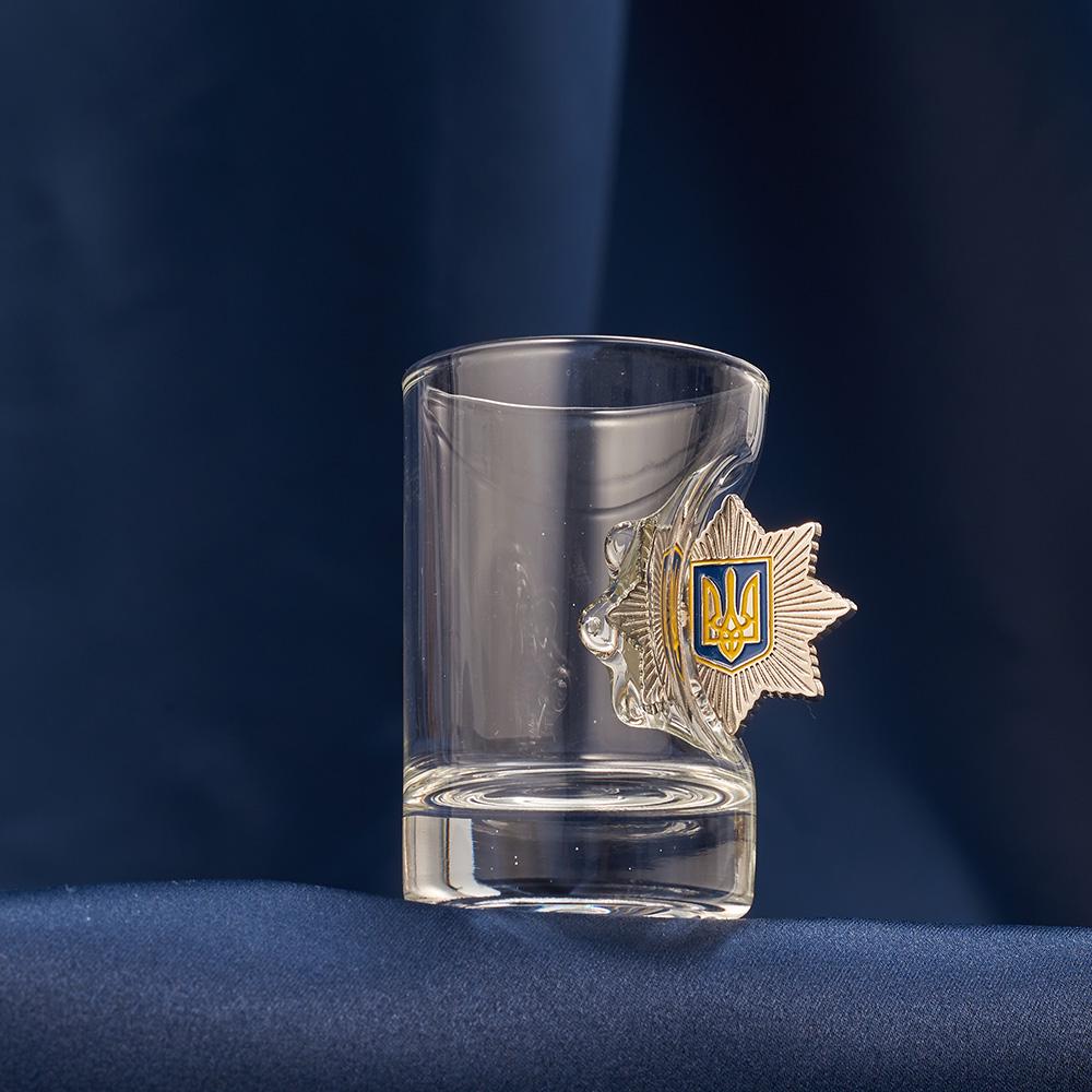 Подарочный набор рюмок с шевроном Полиция маленький (28421191) - фото 6 Подарочный набор рюмок с шевроном Полиция маленький (28421191) - фото 6